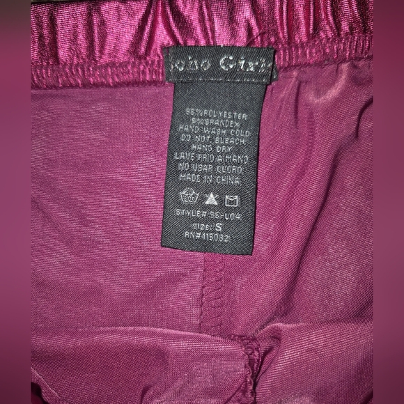 Pink Metallic Leggings & Sequin Shorts Set S - Picture 3 of 8